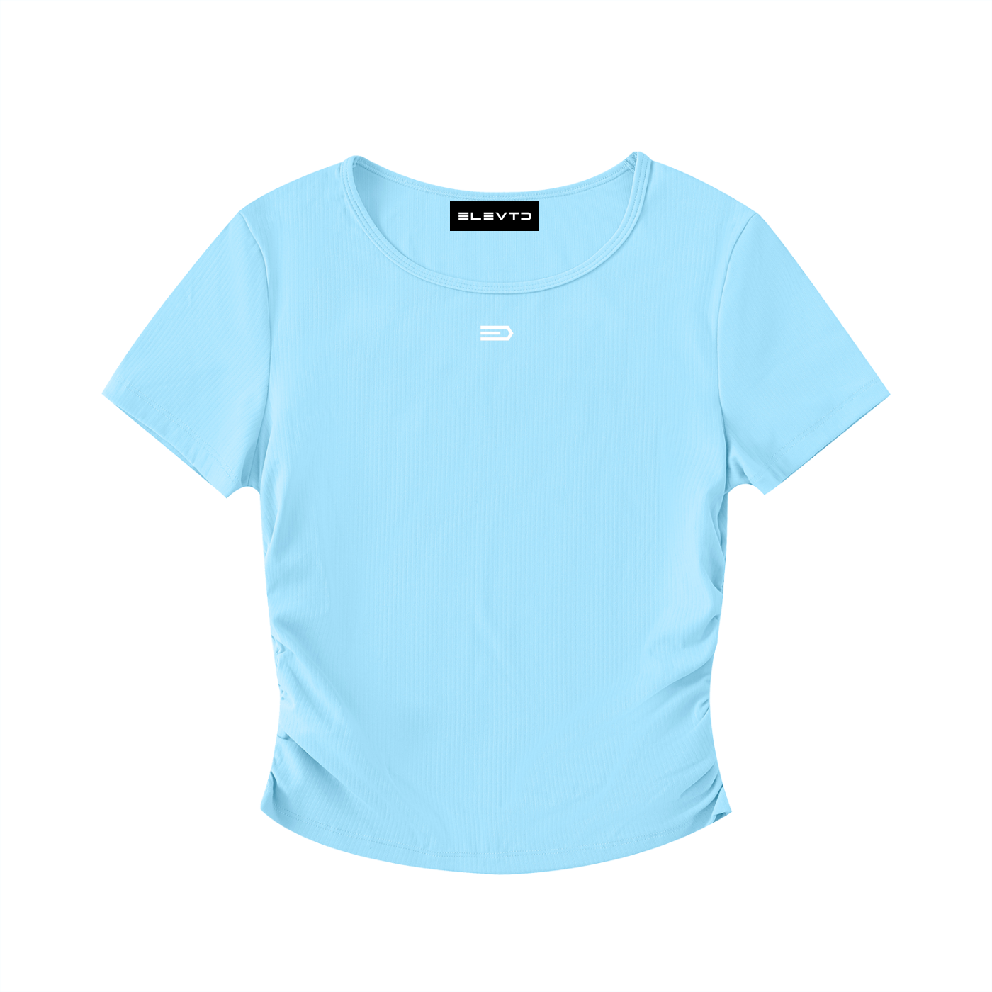 Ruched Bodycon Crop Top