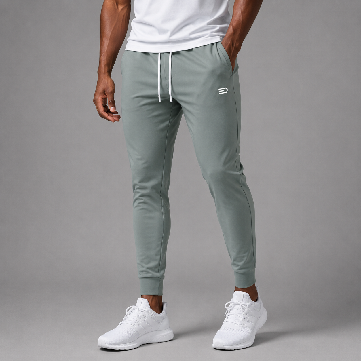 Men's Tapered Leg Drawstring Joggers